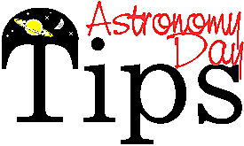 Astronomy Day Tips Logo