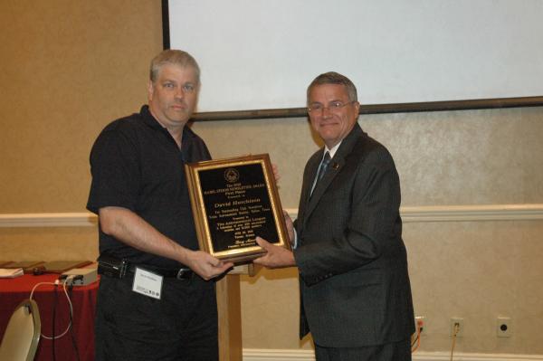 David Hutchinson, winner 2010 Mabel Sterns award and Carroll Iorg Vice President Astronomical League