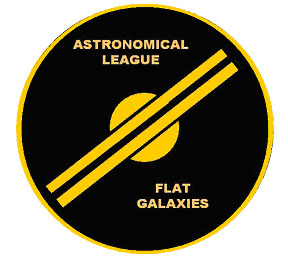 Flat Galaxy Observing Program Pin
