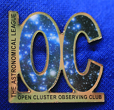 Open Cluster Pin