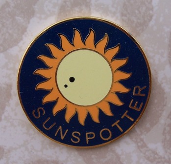 Sun Spotters Pin