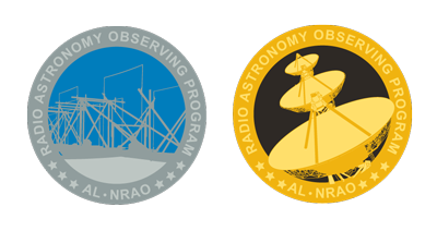 Radio Astronomy Observing Program Pins